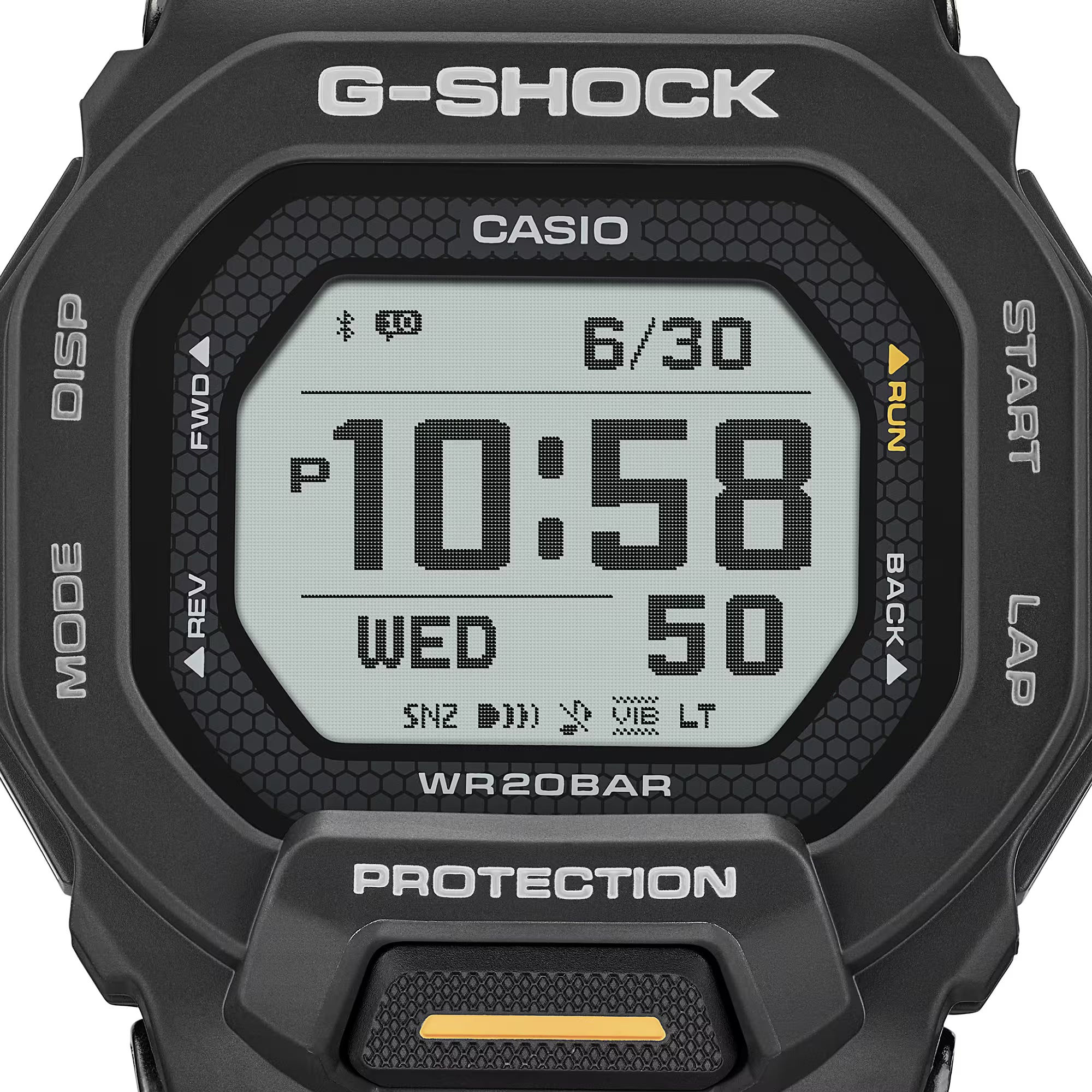 G-Shock GBD-200-1A1ER G-Squad Black Textured Watch