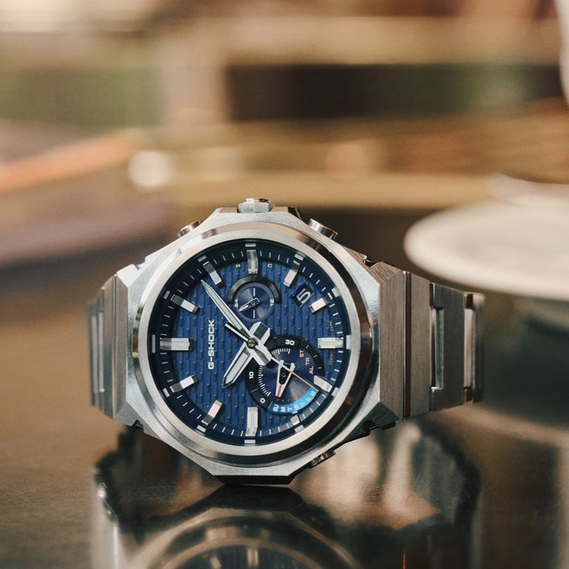 G-Shock GST-B1000D-2AER G-Steel Blue Dial Watch