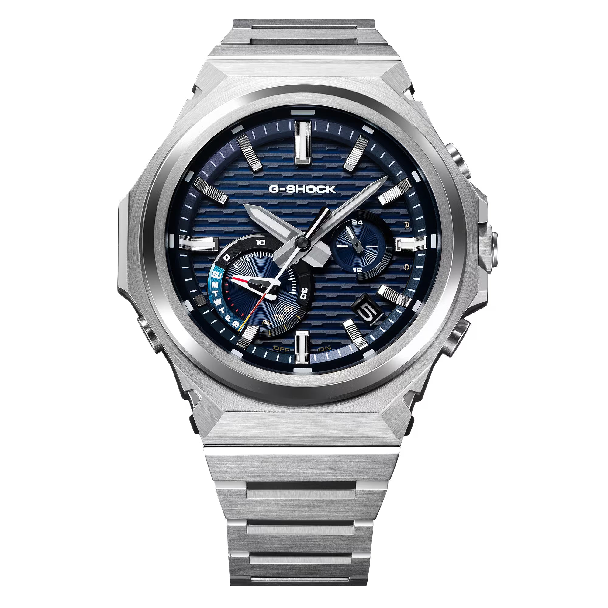 G-Shock GST-B1000D-2AER G-Steel Blue Dial Watch