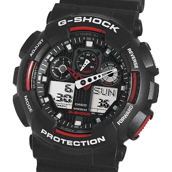 G-Shock GA-100-1A4ER Classic Black Watch