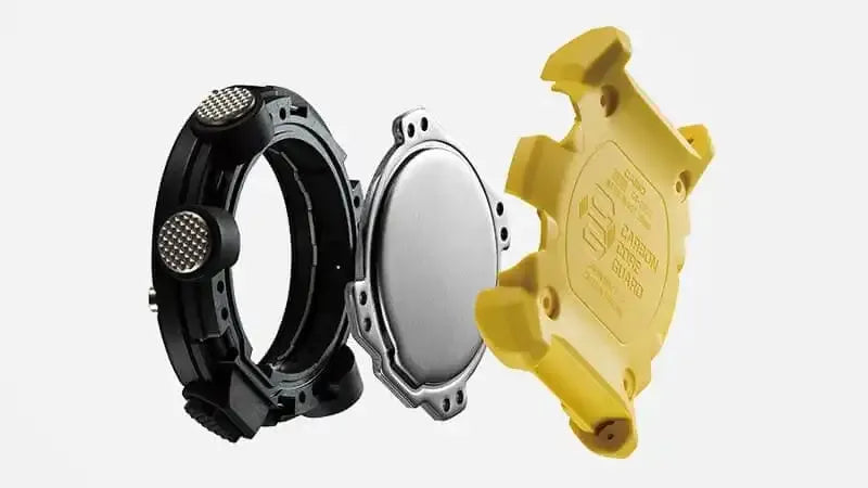 G-Shock GA-2000-1A9ER Black and Yellow Watch