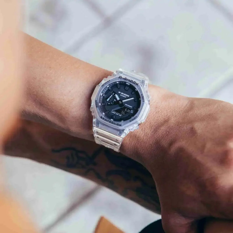 G-Shock GA-2100SKE-7AER Skeleton Watch