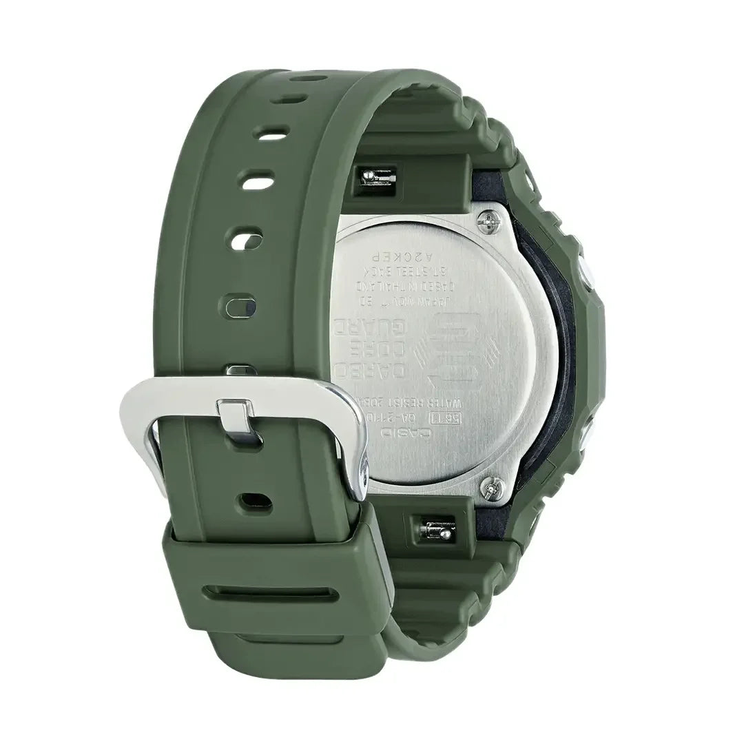 G-Shock GA-2110SU-3AER Black and Green Carbon Watch