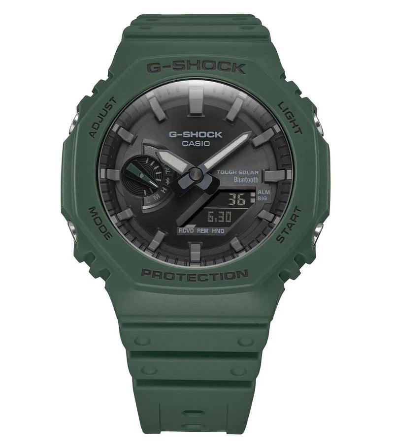 G-Shock 2100 GA-B2100-3AER Green Watch