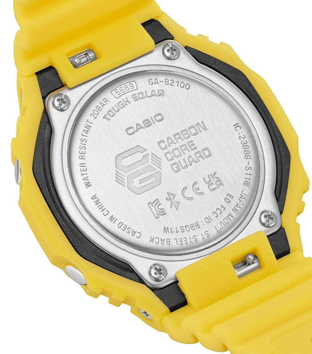 G-Shock 2100 GA-B2100C-9AER Yellow Watch
