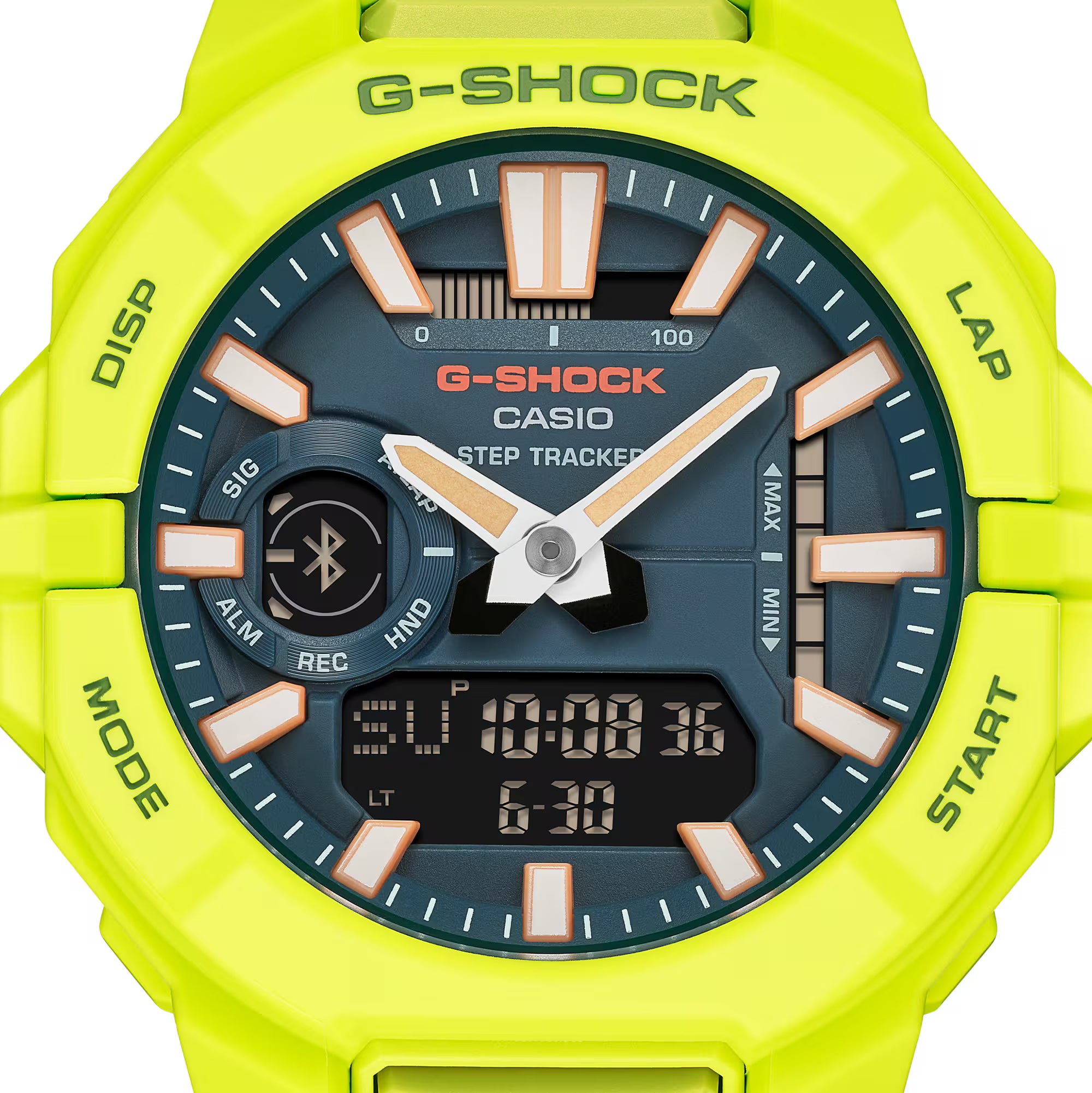 G-Shock GBA-950-9A3ER Strava Steptracker Lime-Green Watch