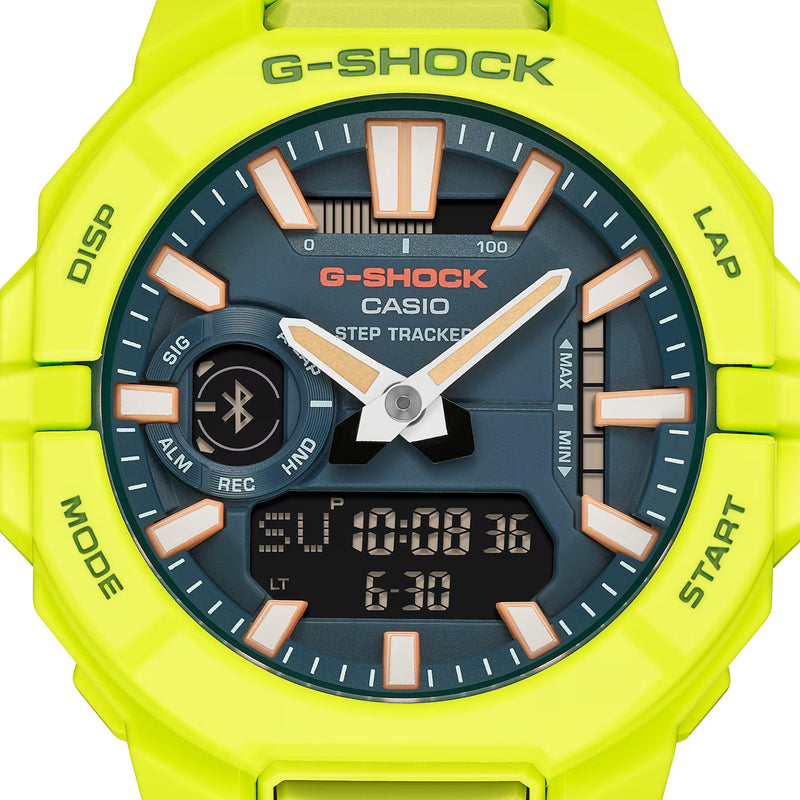 G-Shock GBA-950-9A3ER Strava Steptracker Lime-Green Watch