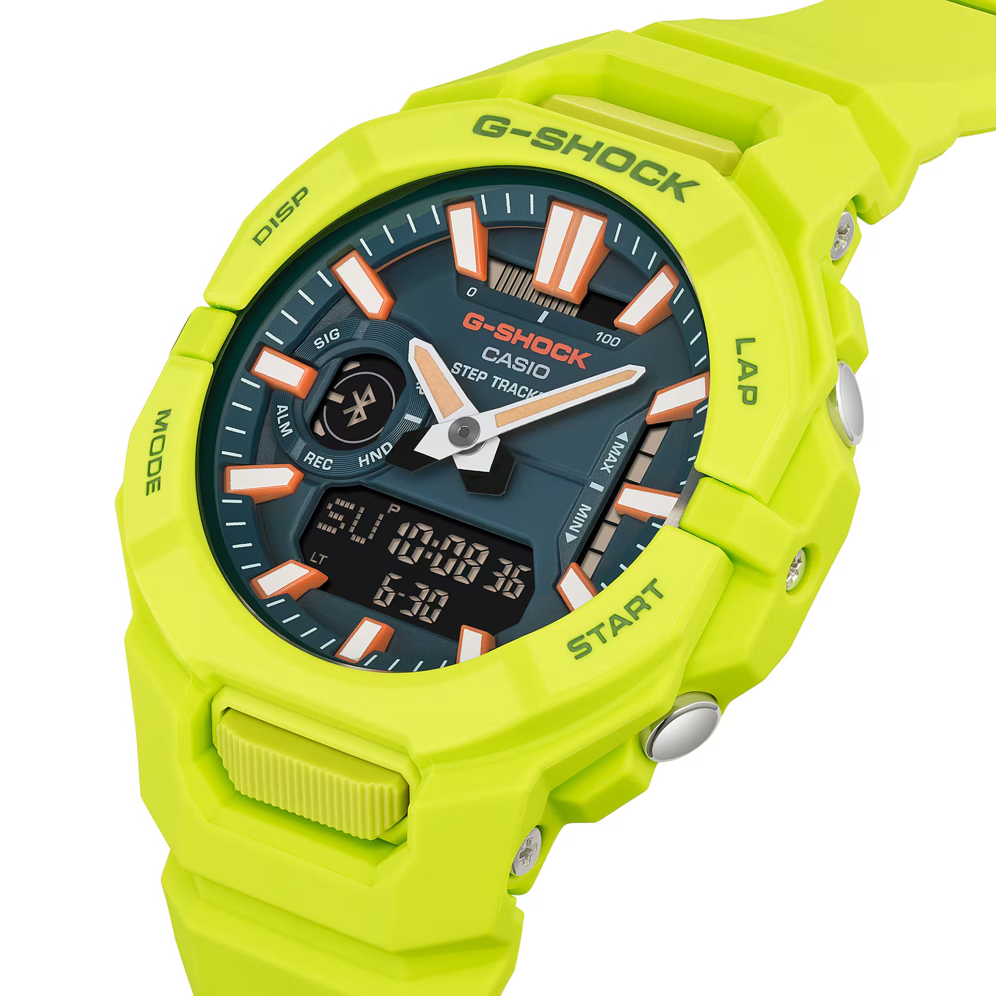 G-Shock GBA-950-9A3ER Strava Steptracker Lime-Green Watch