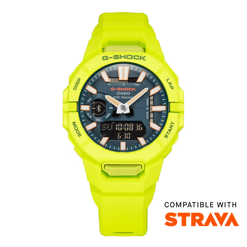 G-Shock GBA-950-9A3ER Strava Steptracker Lime-Green Watch