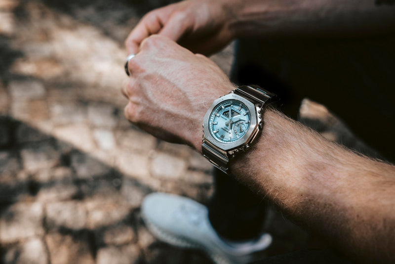 G-Shock GM-2110D-2AER Ice Blue Watch