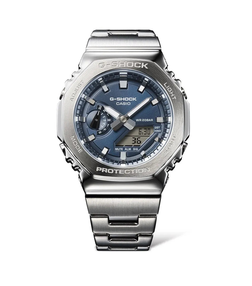 G-Shock GM-2110D-2BER Metallic Bezel Watch