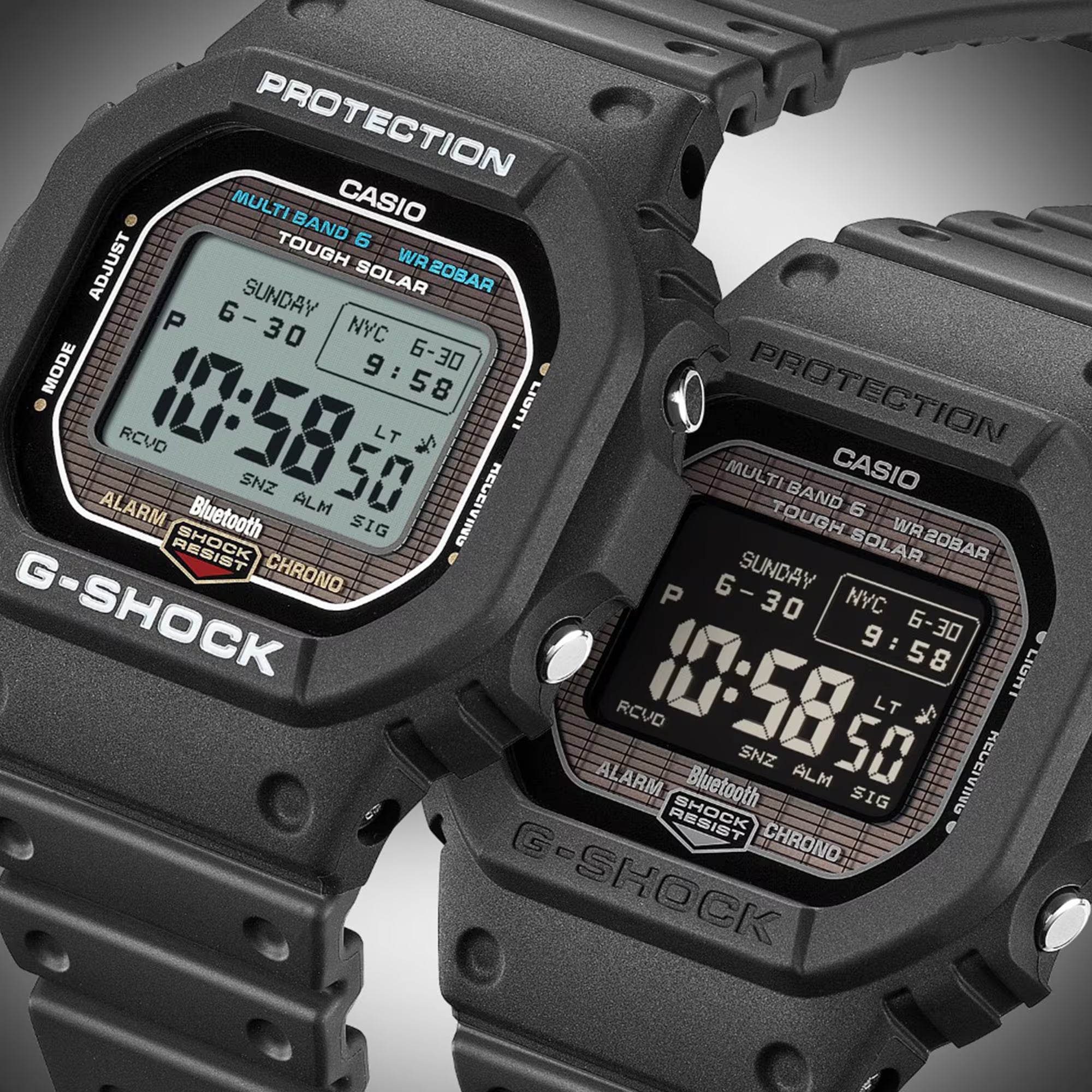 G-Shock GW-BX5600-1A1ER Black 'Stealth' Digital Solar Watch