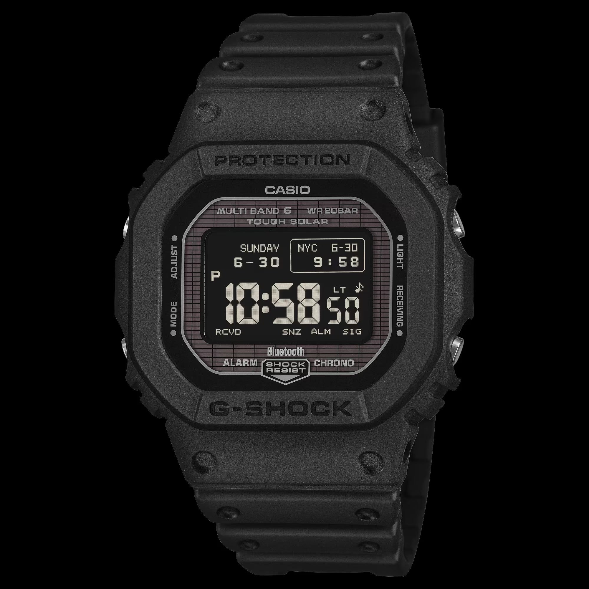 G-Shock GW-BX5600-1A1ER Black 'Stealth' Digital Solar Watch