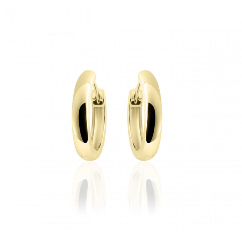 Gold Vermeil Wide Hoops 18mm