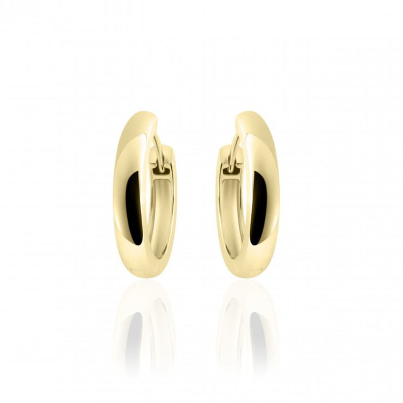 Gold Vermeil Wide Hoops 22mm
