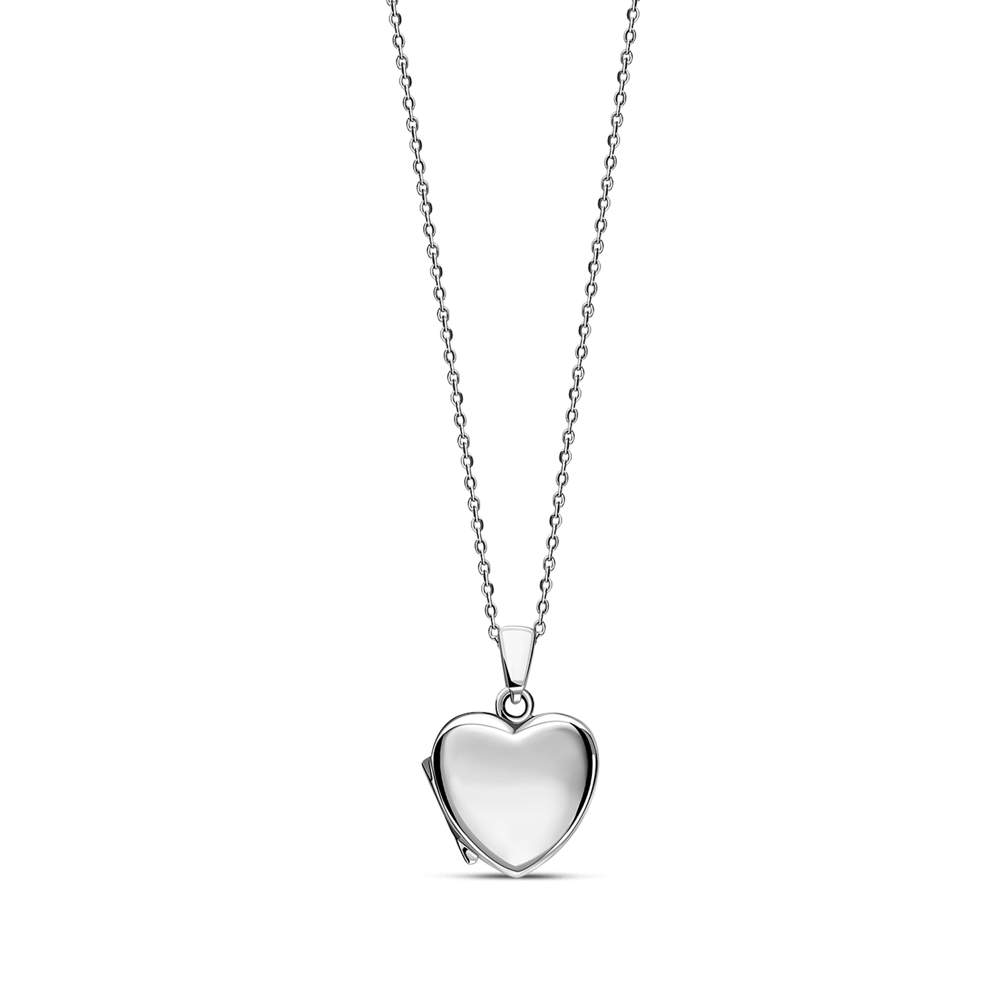 Sterling Silver Small Heart Locket