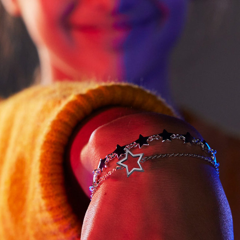 Arya - Open Star Bracelet
