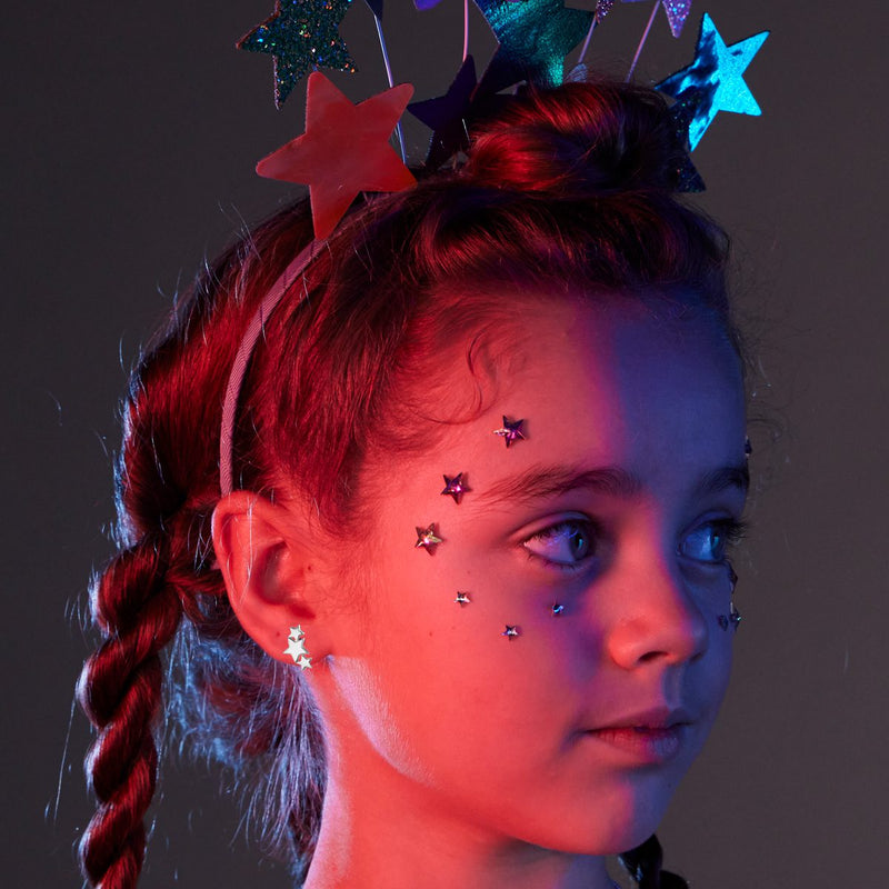 Halley - Triple Star Earrings