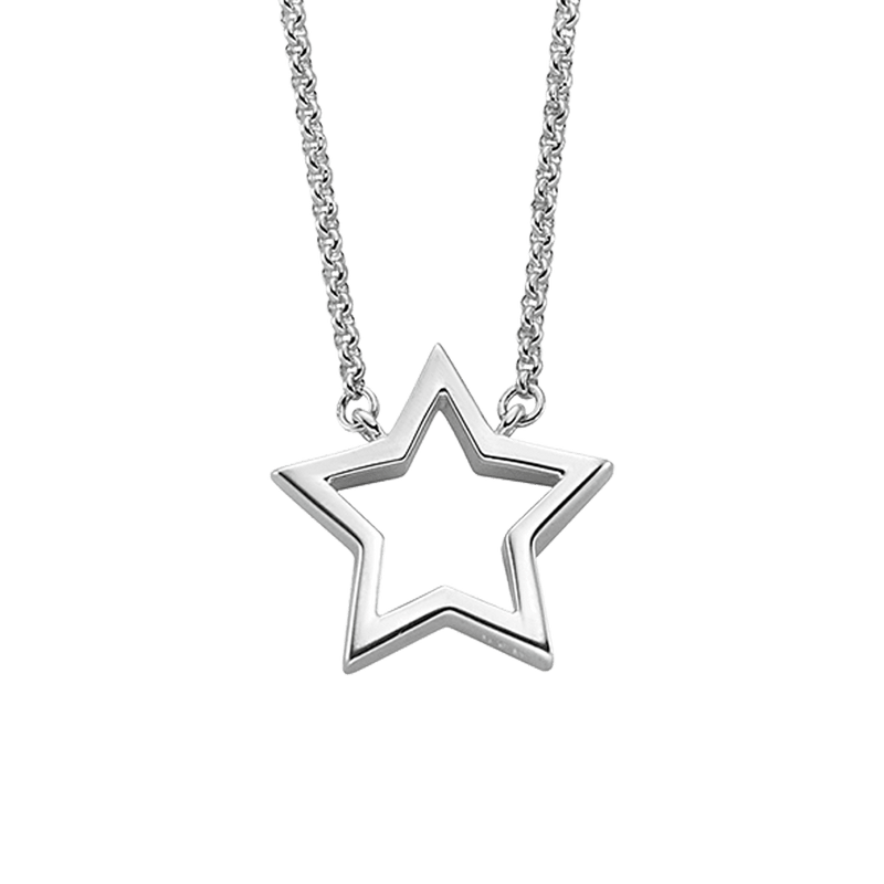 Helene - Open Star Necklace