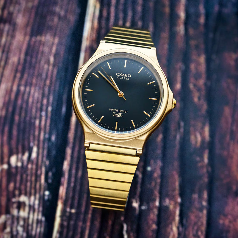 Casio Vintage MQ-24GA-1AEF Gold Tone Bracelet Watch