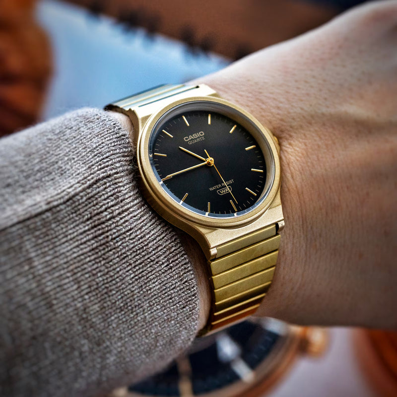 Casio Vintage MQ-24GA-1AEF Gold Tone Bracelet Watch
