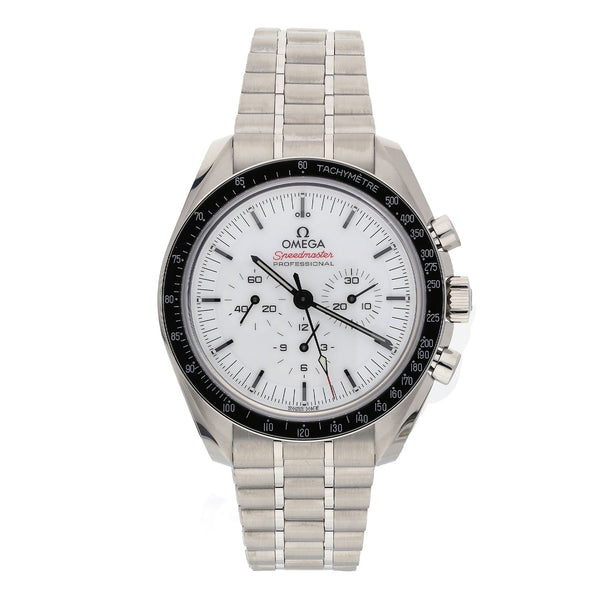 Omega Speedmaster White Dial Moonwatch Professional 42mm Watch 310.30.42.50.04.001
