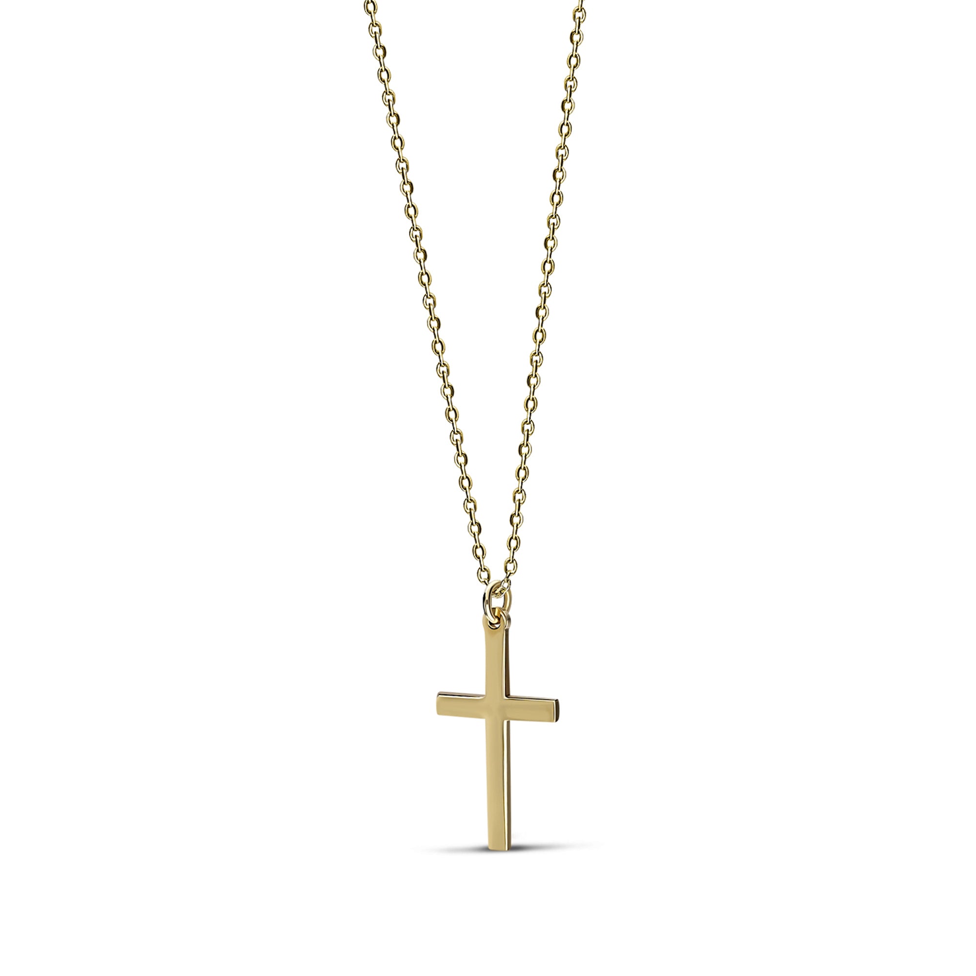 9ct Gold Large Cross Pendant