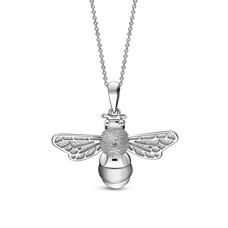 Sterling Silver Bee Pendant