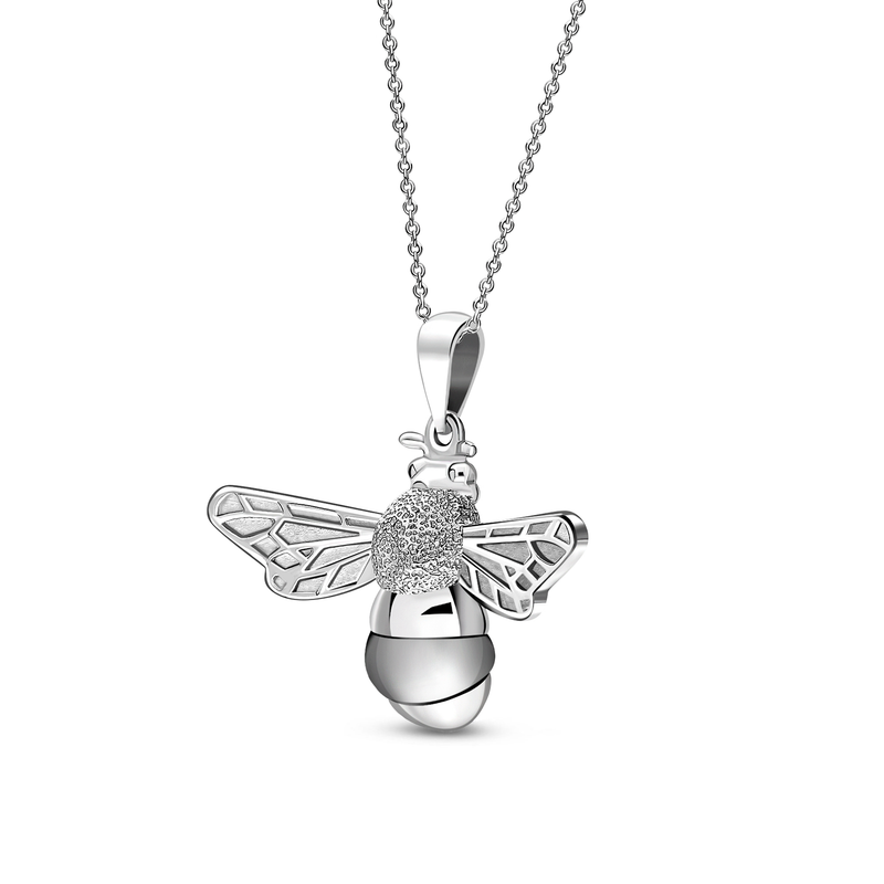 Sterling Silver Bee Pendant