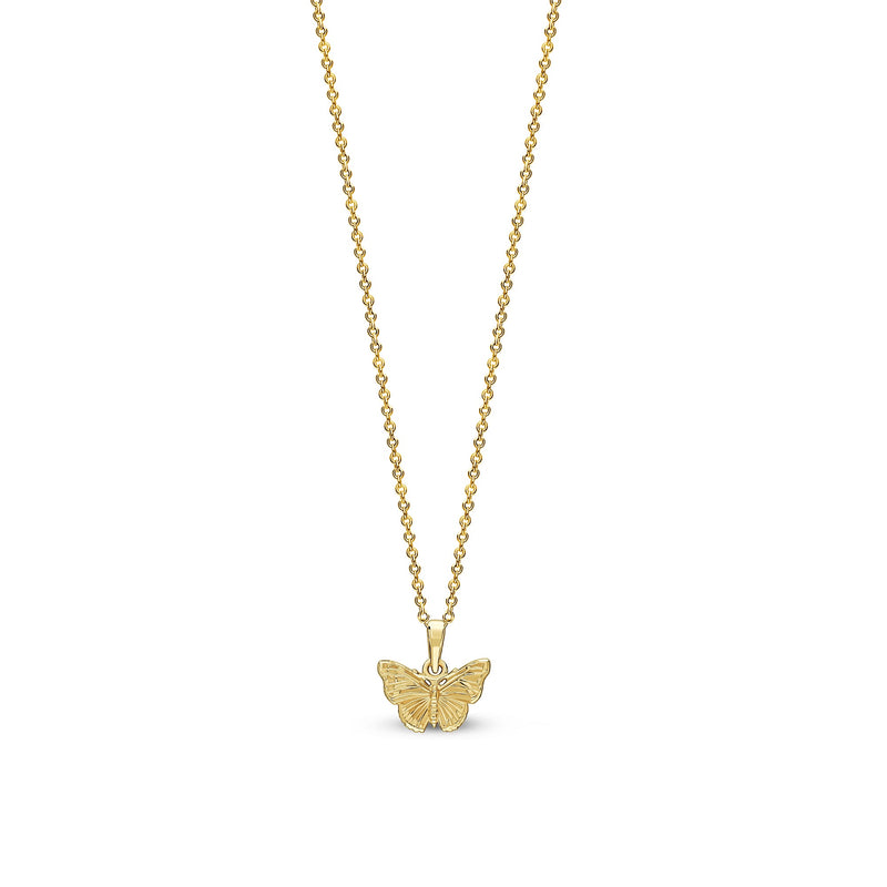 Gold Vermeil Dinky Butterfly Pendant