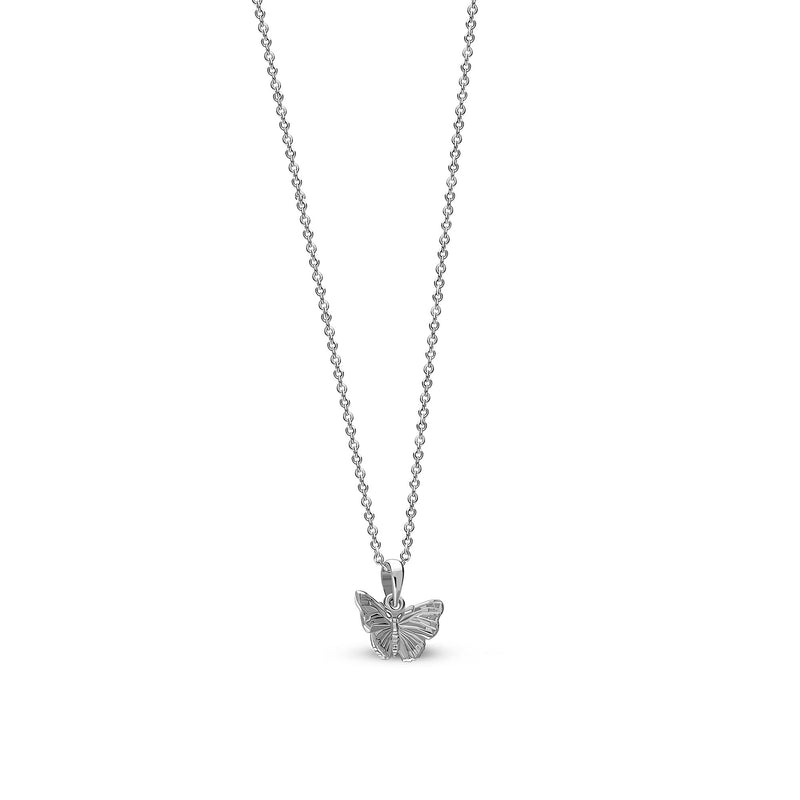 Sterling Silver Dinky Butterfly Pendant