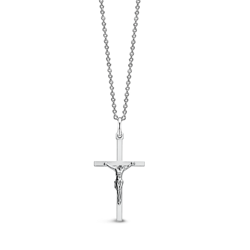 Sterling Silver Small Crucifix Pendant