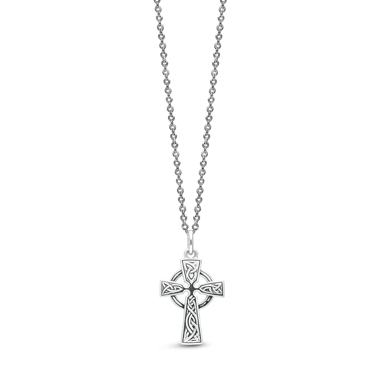 Sterling Silver Small Celtic Cross Pendant