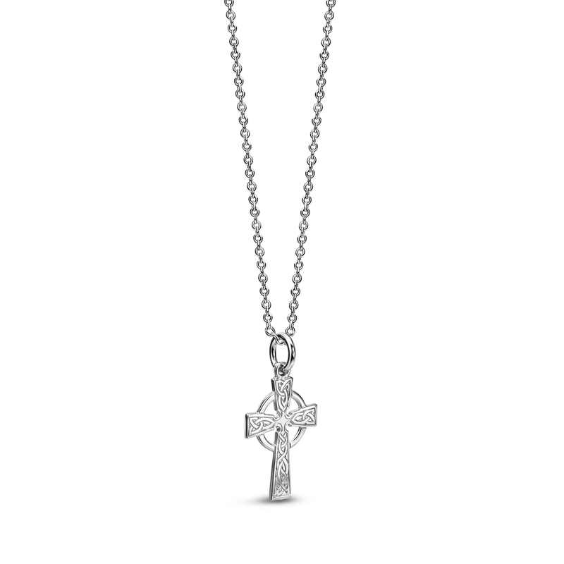 Sterling Silver Small Celtic Cross Pendant