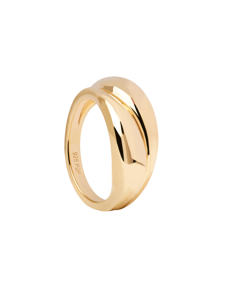 18ct Yellow Gold Vermeil Desire Ring