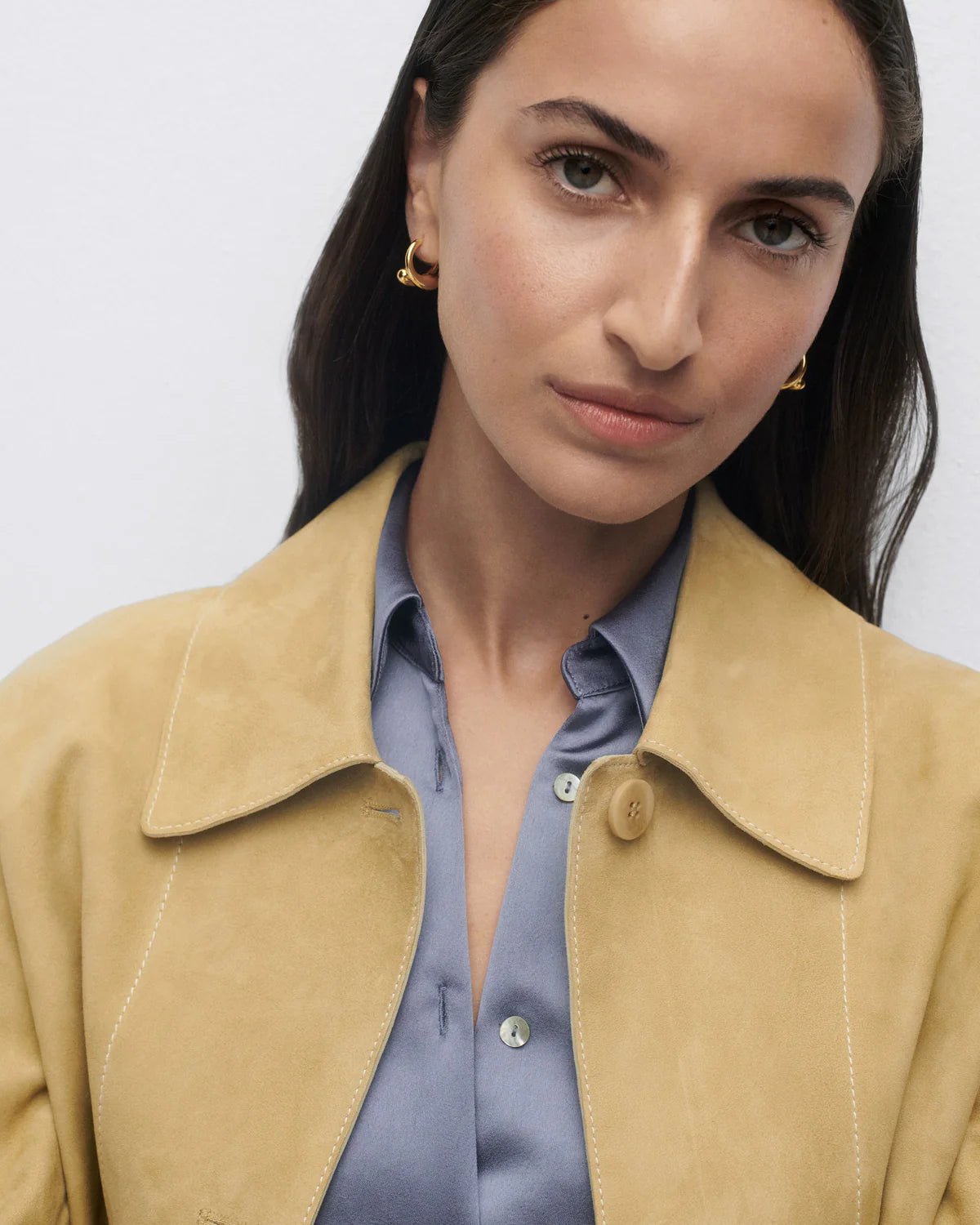 18ct Yellow Gold Vermeil Loop hoops