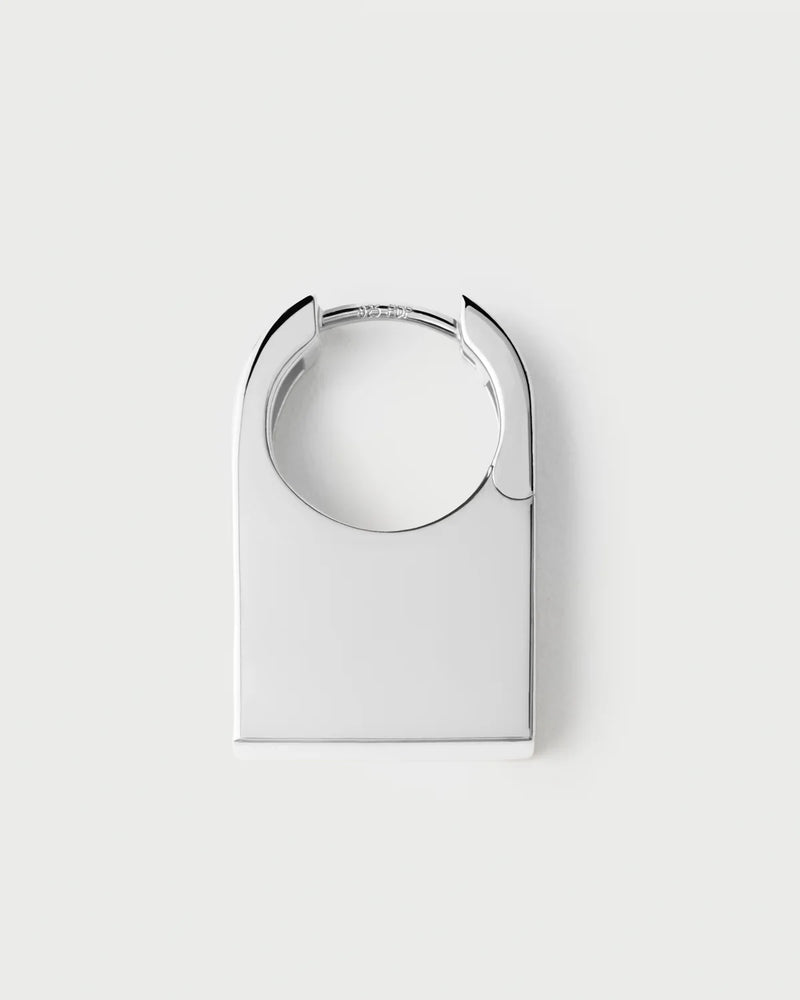 Sterling Silver Chicago Hoops
