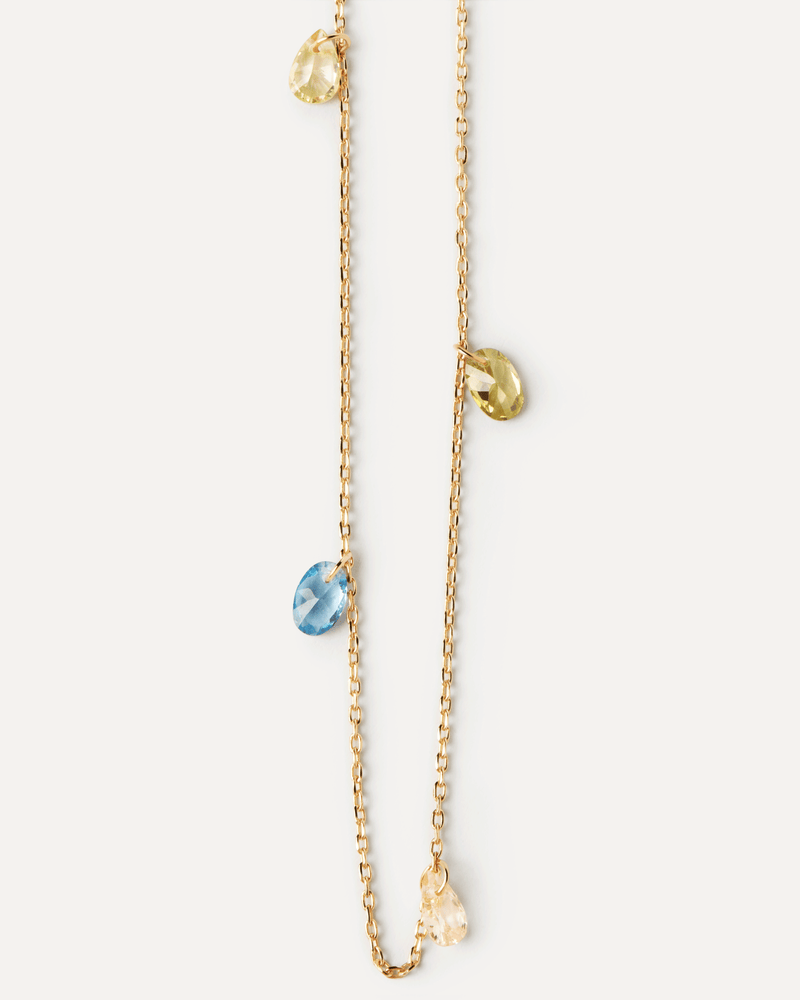 18ct Yellow Gold Vermeil Bloom Necklace