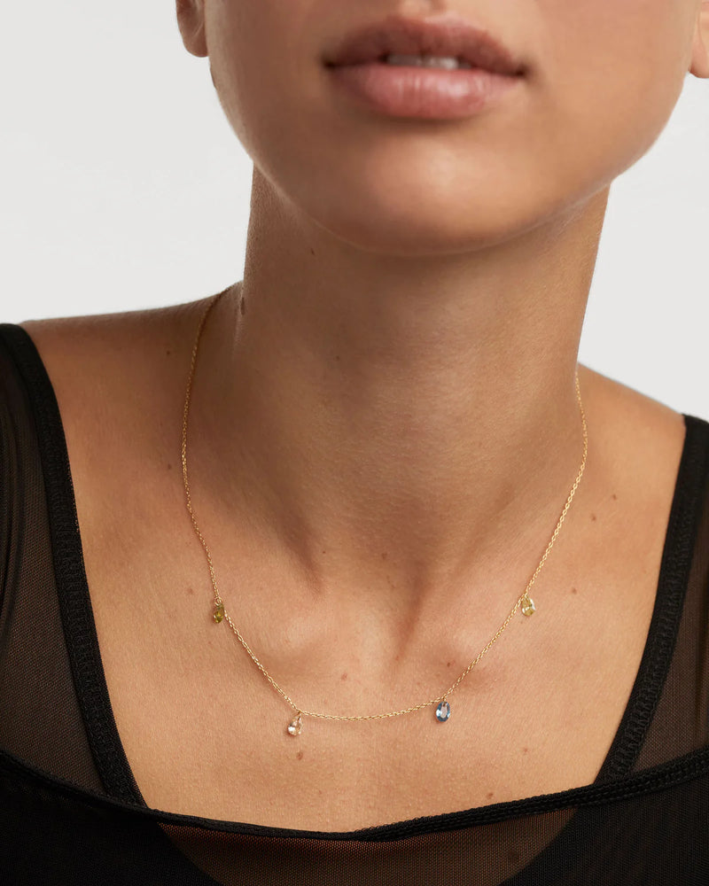 18ct Yellow Gold Vermeil Bloom Necklace