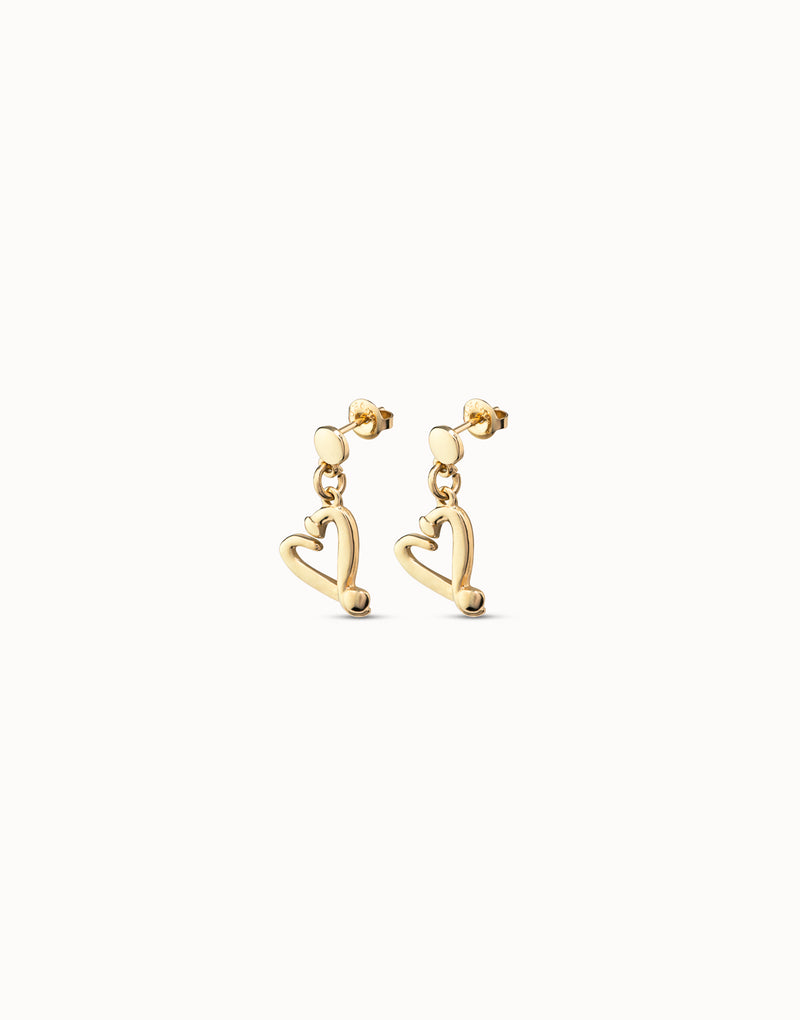 One Love Gold Earrings