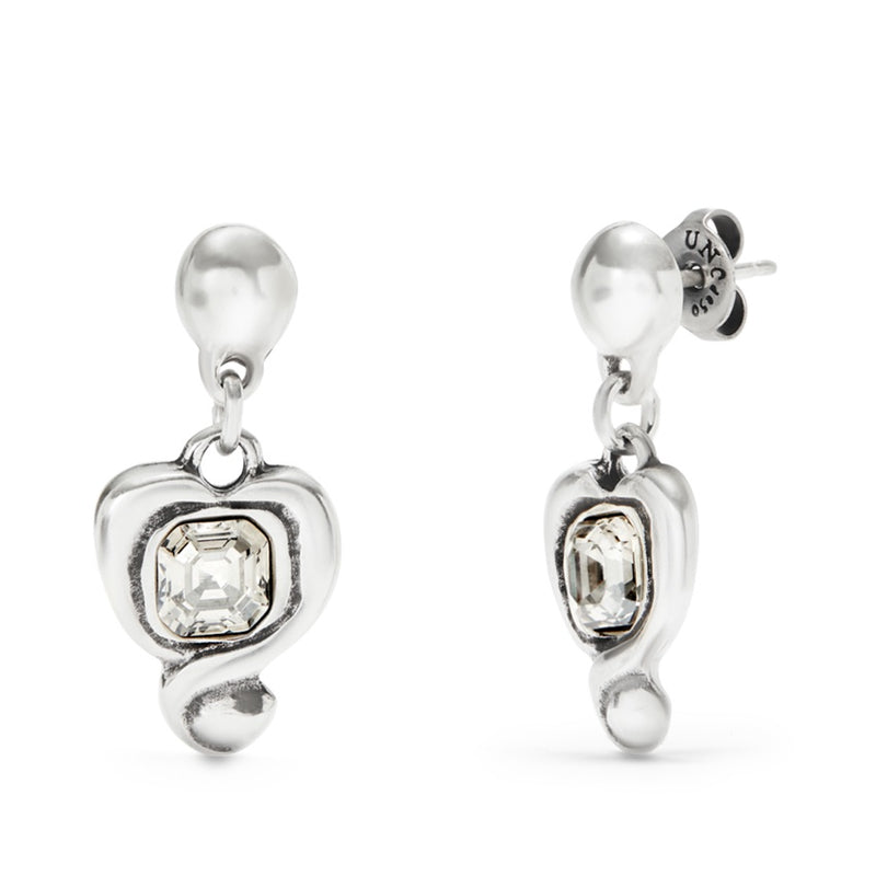 Be Expressive Heart Drop Earrings
