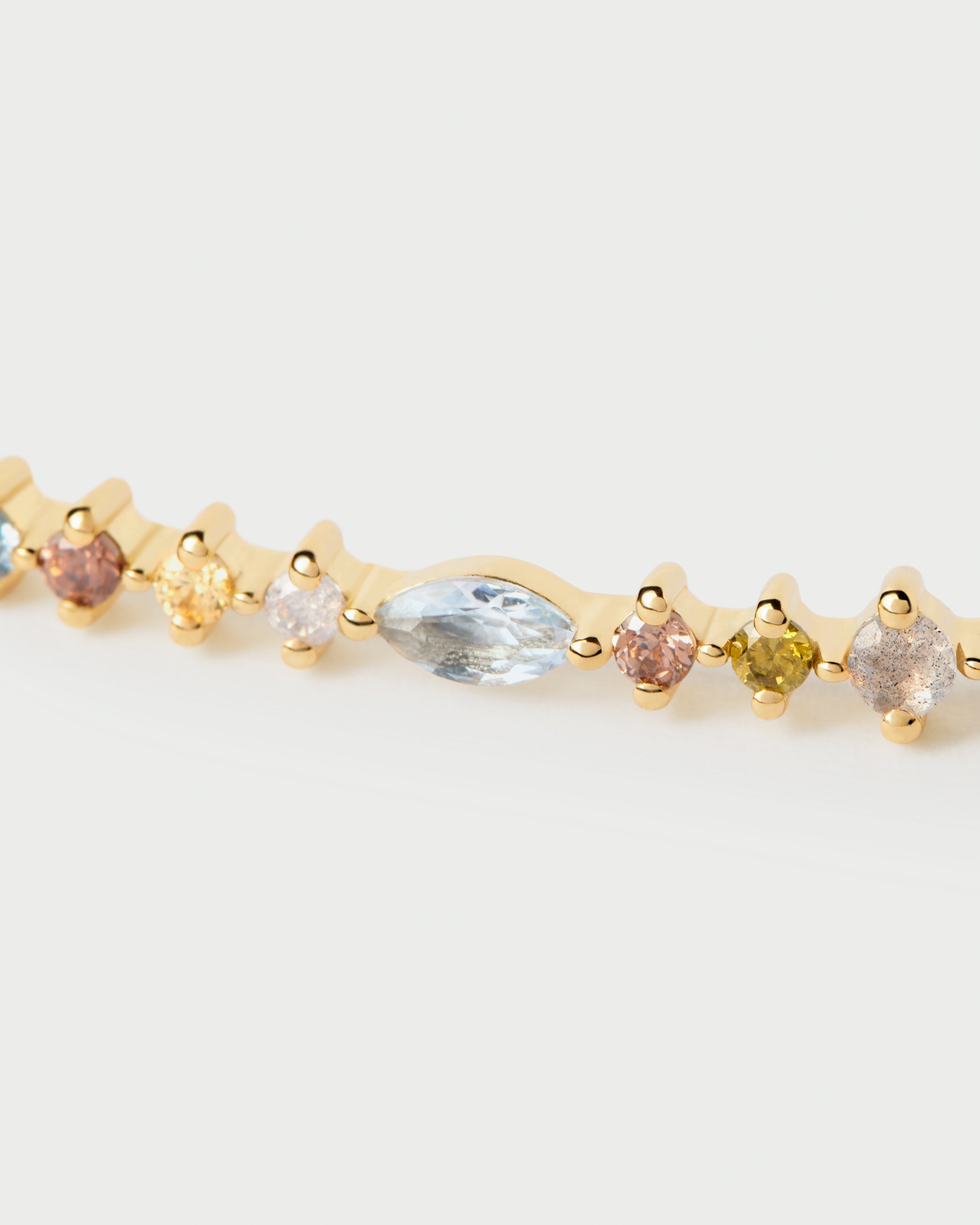 18ct Yellow Gold Vermeil Lotus Bracelet