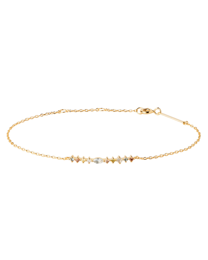 18ct Yellow Gold Vermeil Lotus Bracelet
