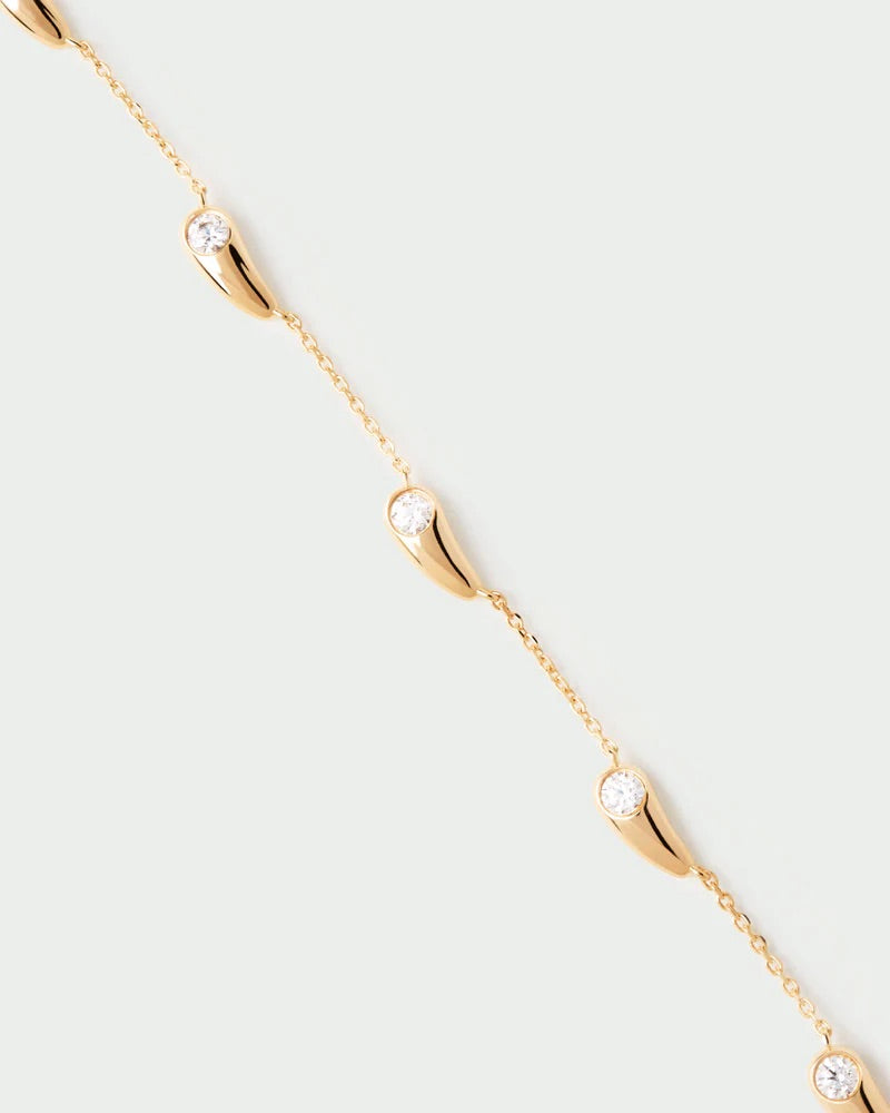 18ct Yellow Gold Plated Becca Bracelet