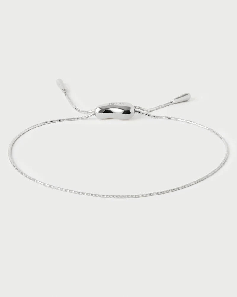Silver Plated Rodeo Slider Bracelet