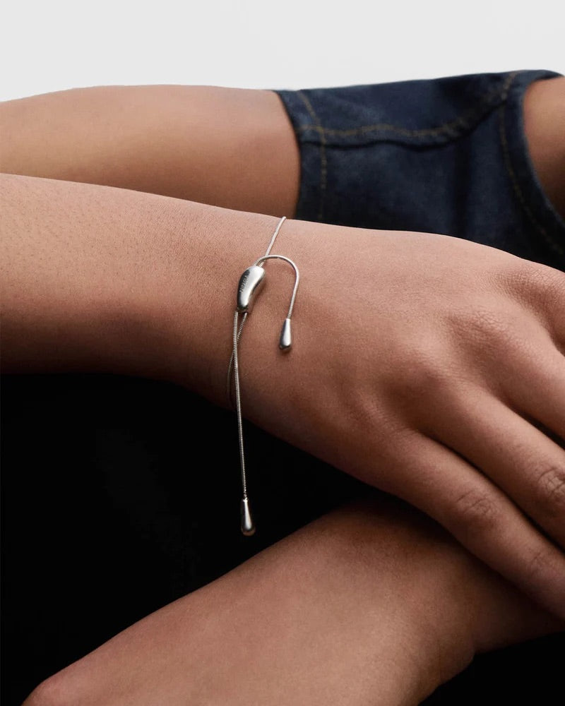 Silver Plated Rodeo Slider Bracelet