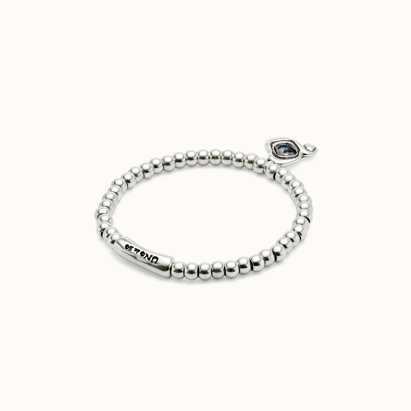 Beaded Heart Stretch Bracelet
