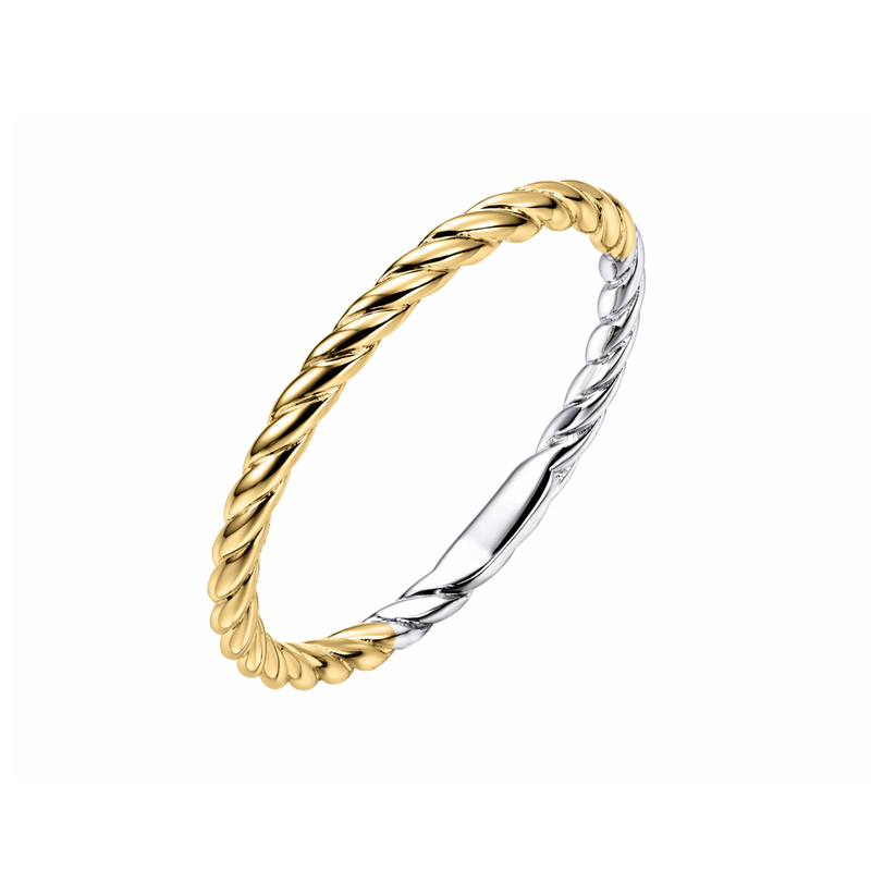 Gold Vermeil Rope Stacking Ring