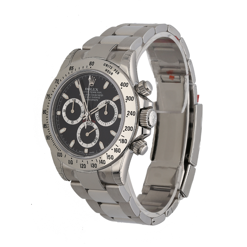 Unworn Rolex Daytona 116520 Black Dial Stainless Steel Watch – 2012, Fully Stickered, Full Set