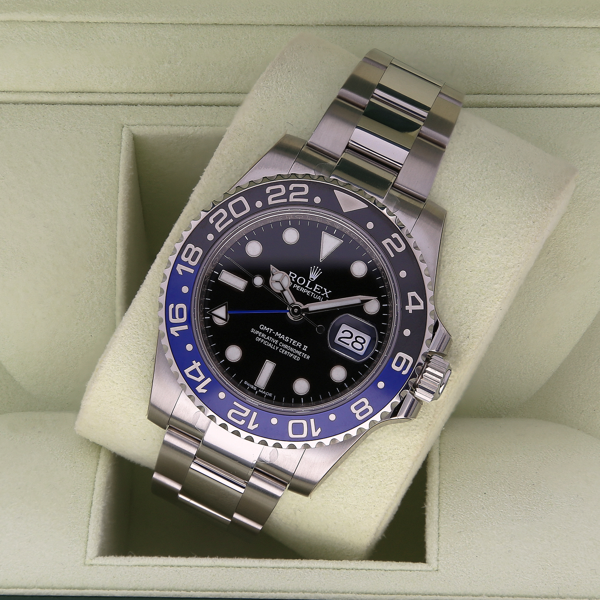 Unworn Rolex GMT 116710BLNR Batman 40mm Watch – Yorkshire